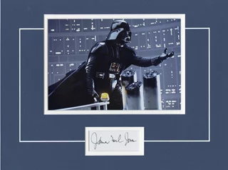 James Earl Jones autograph