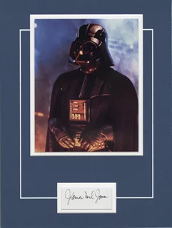 James Earl Jones autograph