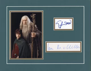 Lord of the Rings autograph