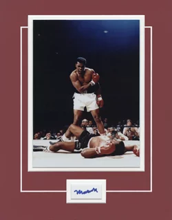 Muhammad Ali autograph