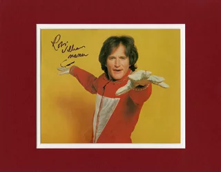 Robin Williams autograph