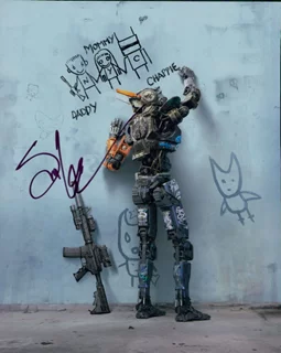 Sharlto Copley autograph