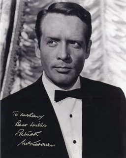 Patrick McGoohan autograph