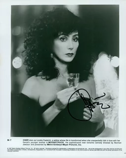 Cher autograph
