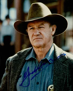 Gene Hackman autograph