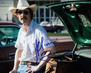 Matthew McConaughey autograph