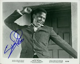 Sidney Poitier autograph