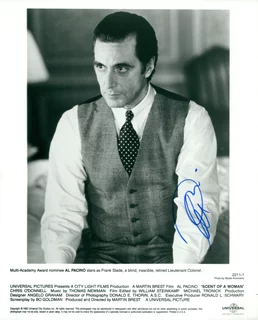 Al Pacino autograph