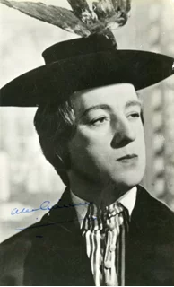 Alec Guinness autograph