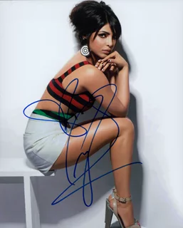 Priyanka Chopra autograph