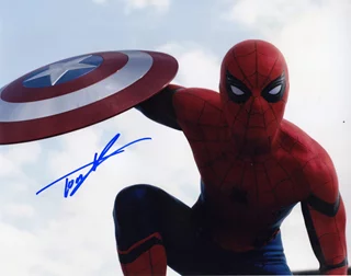 Tom Holland autograph