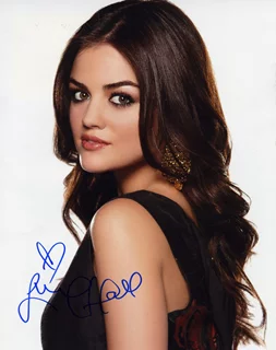 Lucy Hale autograph
