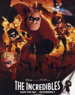 The Incredibles autograph