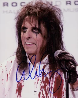 Alice Cooper autograph