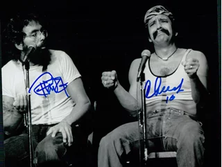 Cheech & Chong autograph