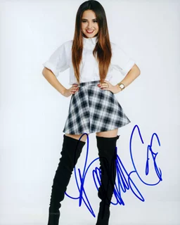 Becky G autograph