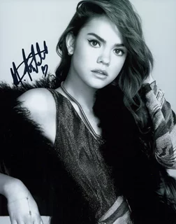 Maia Mitchell autograph