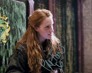 Clare Foster autograph