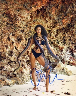 Chanel Iman autograph