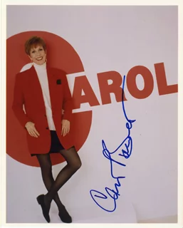 Carol Burnett autograph