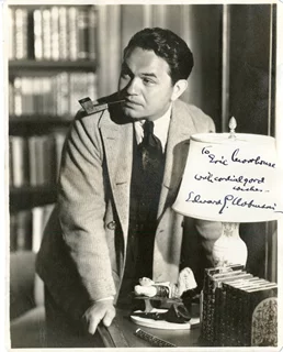 Edward G. Robinson autograph