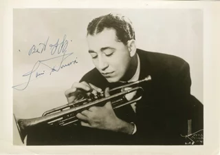 Louis Prima autograph