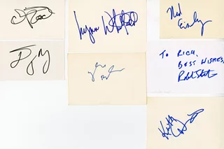 Head of State autograph