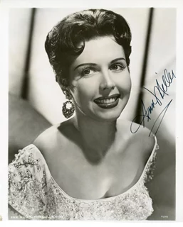 Ann Miller autograph