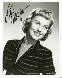 Lola Albright autograph