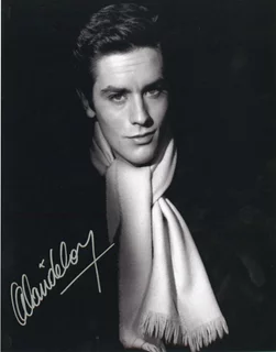 Alain DeLon autograph