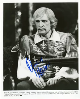 Richard Harris autograph