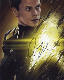 Anton Yelchin autograph