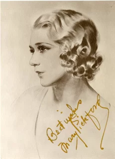 Mary Pickford autograph