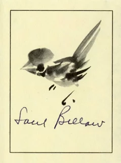 Saul Bellow autograph