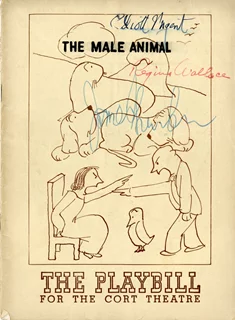 James Thurber autograph