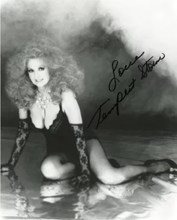 Tempest Storm autograph