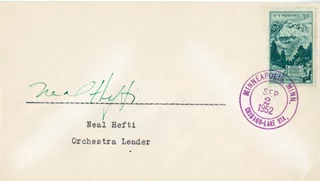 Neal Hefti autograph