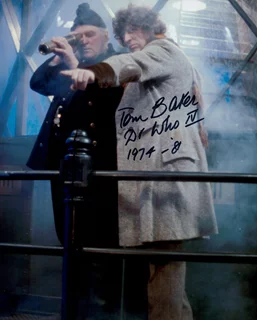 Tom Baker autograph