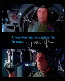 Julian Glover autograph