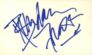 Brendan Fraser autograph