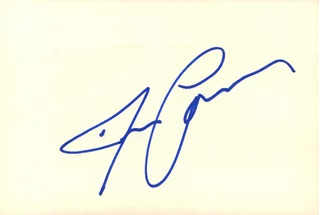 James Cameron autograph