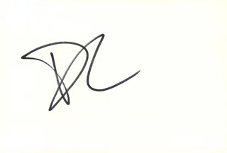 Daniel Craig autograph