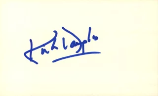 Kirk Douglas autograph