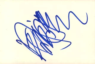 Chow Yun-Fat autograph