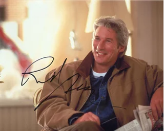 Richard Gere autograph