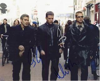 Ocean's Twelve autograph