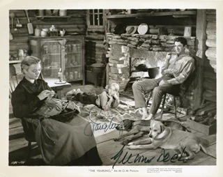 The Yearling autograph