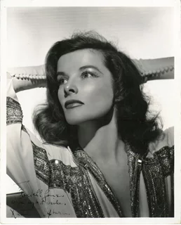 Katharine Hepburn autograph