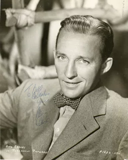 Bing Crosby autograph