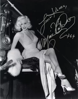 Mamie Van Doren autograph